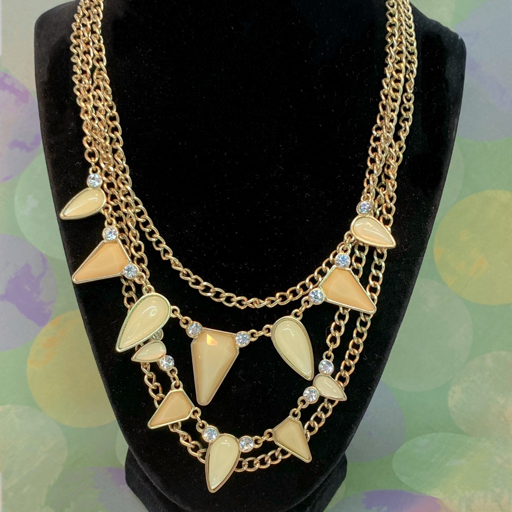 Nicole By Nicole Miller Layered Chain Statement Necklace